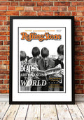 The Beatles' Rolling Stone Magazine Cover! - Framed A2 V967-RSM30-A2