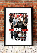 Metallica' Rolling Stone Magazine Cover! - Framed A2 V967-RSM31-A2
