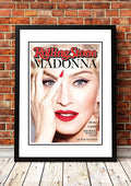 Madonna' Rolling Stone Magazine Cover! - Framed A2 V967-RSM42-A2