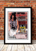 Guns N' Roses' Rolling Stone Magazine Cover! - Framed A2 V967-RSM44-A2
