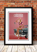 Christina Aguilera 'Candyman' In Store Promotional Poster 2006 - Framed A2 V967-SS0436-A2