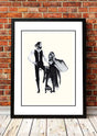 Fleetwood Mac 'Rumours' In Store Promotional Poster 1977 - Framed A3 V967-SS0444-A3