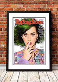 Katy Perry 'Rolling Stone Magazine' Cover Poster 2014 - Framed A2 V967-SS0447-A2