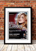 Kelly Clarkson 'Breakaway Tour' Perth, Australia Concert Poster 2005 - Framed A2 V967-SS0448-A2