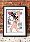 Lady Ga Ga 'Rolling Stone Magazine' Cover Poster 2010 - Framed A3 V967-SS0451-A3