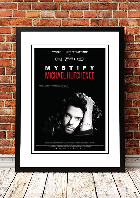 Michael Hutchence 'Mystify' Movie Poster 2019 - Framed A2 V967-SS0456-A2