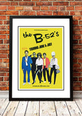The B-52's 'Australian Tour' Poster 1980 - Framed A4 V967-SS0470-A4