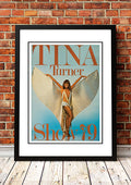 Tina Turner 'Wild Lady of Rock' World Tour Poster 1979 - Framed A2 V967-SS0477-A2