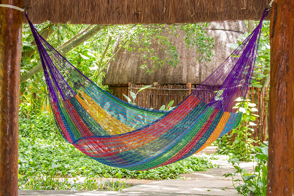 Colorina Cotton Mexican Hammock - Queen Size V97-4MCOLORINA