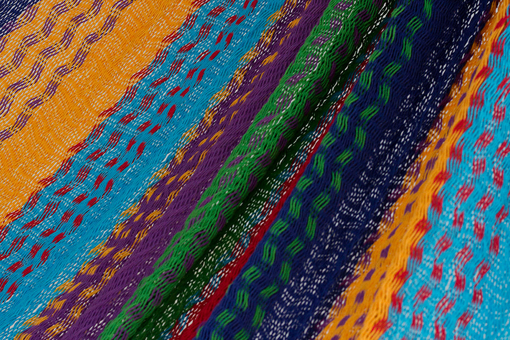 Colorina Cotton Mexican Hammock - Queen Size V97-4MCOLORINA