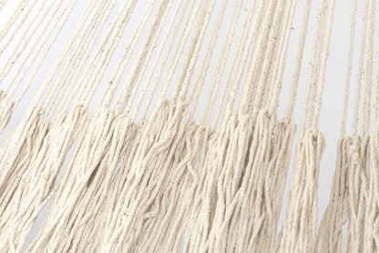 Ivory Cascade, hand woven rope Authentic Mexican Hammock V97-CTKIVORY