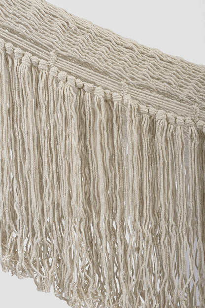 Ivory Cascade, hand woven rope Authentic Mexican Hammock V97-CTKIVORY