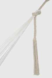 Ivory Cascade, hand woven rope Authentic Mexican Hammock V97-CTKIVORY