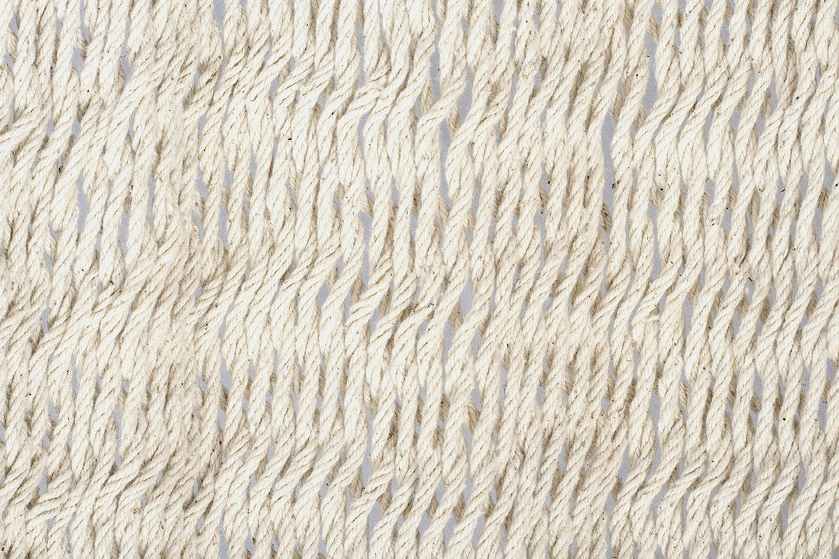 Outdoor undercover cotton Mayan Legacy hammock with hand crocheted tassels King Size Marble V97-TDK CREAM