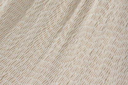 Outdoor undercover cotton Mayan Legacy hammock with hand crocheted tassels King Size Marble V97-TDK CREAM