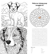Sleepy Tails - Border Collie - Breathing V982-STBCB