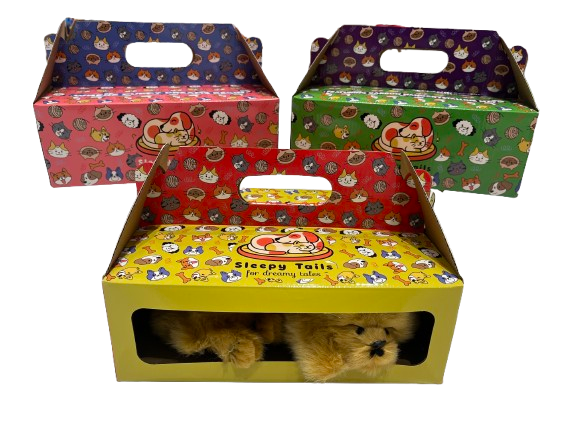 Sleepy Tails - Mother and Baby - Golden Retriever V982-STGRMB