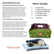 Sleepy Tails - German Shepherd Sleeping V982-STGSS