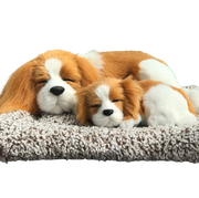 Sleepy Tails - Mother and Baby - King Charles Spaniel V982-STKCSMB