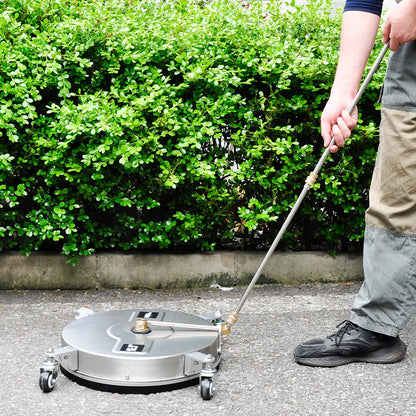 2In1 Surface Cleaner 16.5Inch Undercarriage Washer Pressure Washer Max 4000PSI 1/4 Quick Connector with V985-2IN1SURFACECLEANER
