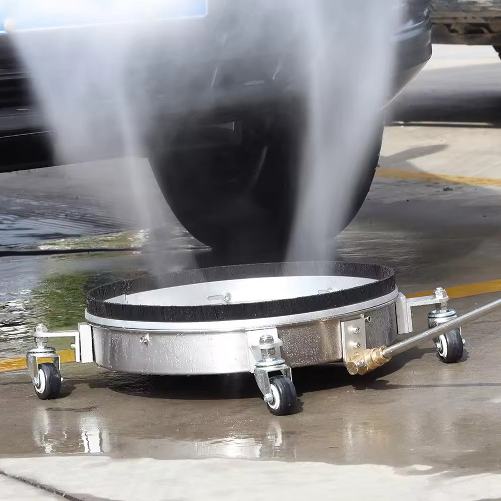 2In1 Surface Cleaner 16.5Inch Undercarriage Washer Pressure Washer Max 4000PSI 1/4 Quick Connector with V985-2IN1SURFACECLEANER