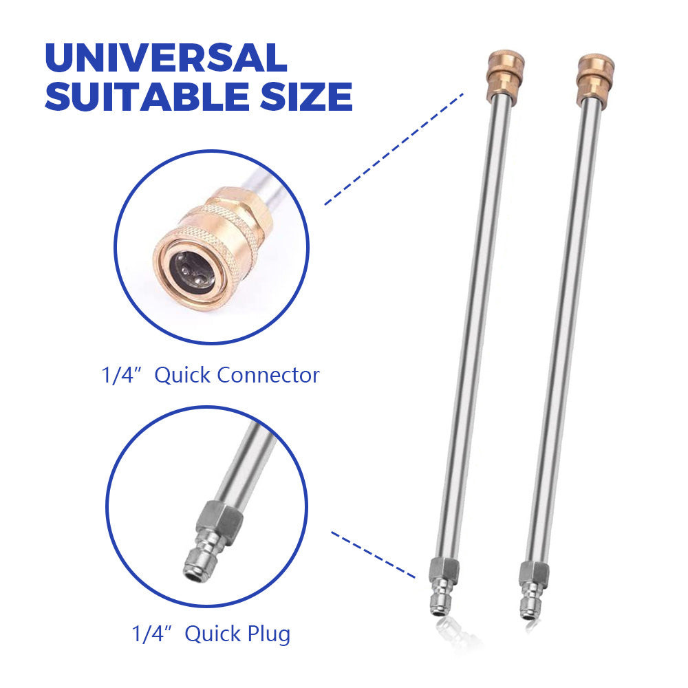 2In1 Surface Cleaner 16.5Inch Undercarriage Washer Pressure Washer Max 4000PSI 1/4 Quick Connector with V985-2IN1SURFACECLEANER