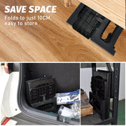 Multipurpose Portable Folding 2 Step Stool Non-Slip PP Collapsible Step Ladder Stool For Office Garage V985-2STEPSTOOL
