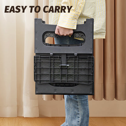 Multipurpose Portable Folding 2 Step Stool Non-Slip PP Collapsible Step Ladder Stool For Office Garage V985-2STEPSTOOL
