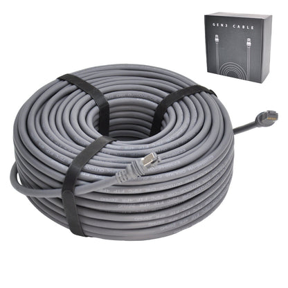 46M/150FT Replacement Gen 3 Cable 26AWG for Starlink Rectangular Satellite V3 Waterproof Weatherproof High V985-46MSTARLINK