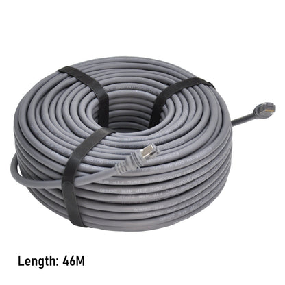 46M/150FT Replacement Gen 3 Cable 26AWG for Starlink Rectangular Satellite V3 Waterproof Weatherproof High V985-46MSTARLINK