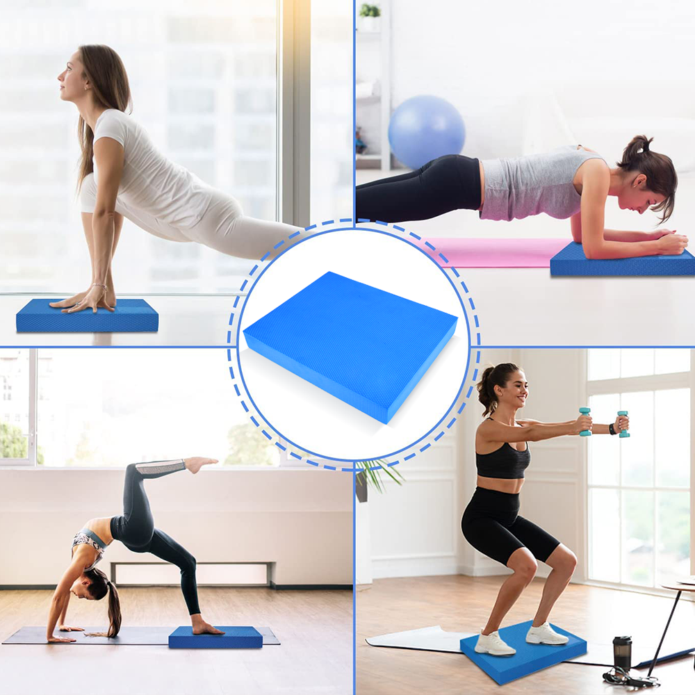 Balance Foam Pad Non-Slip Mat Exercise Soft pads for Fitness and Balance Strength Training Yoga Pilates Gym V985-BALANCEPAD