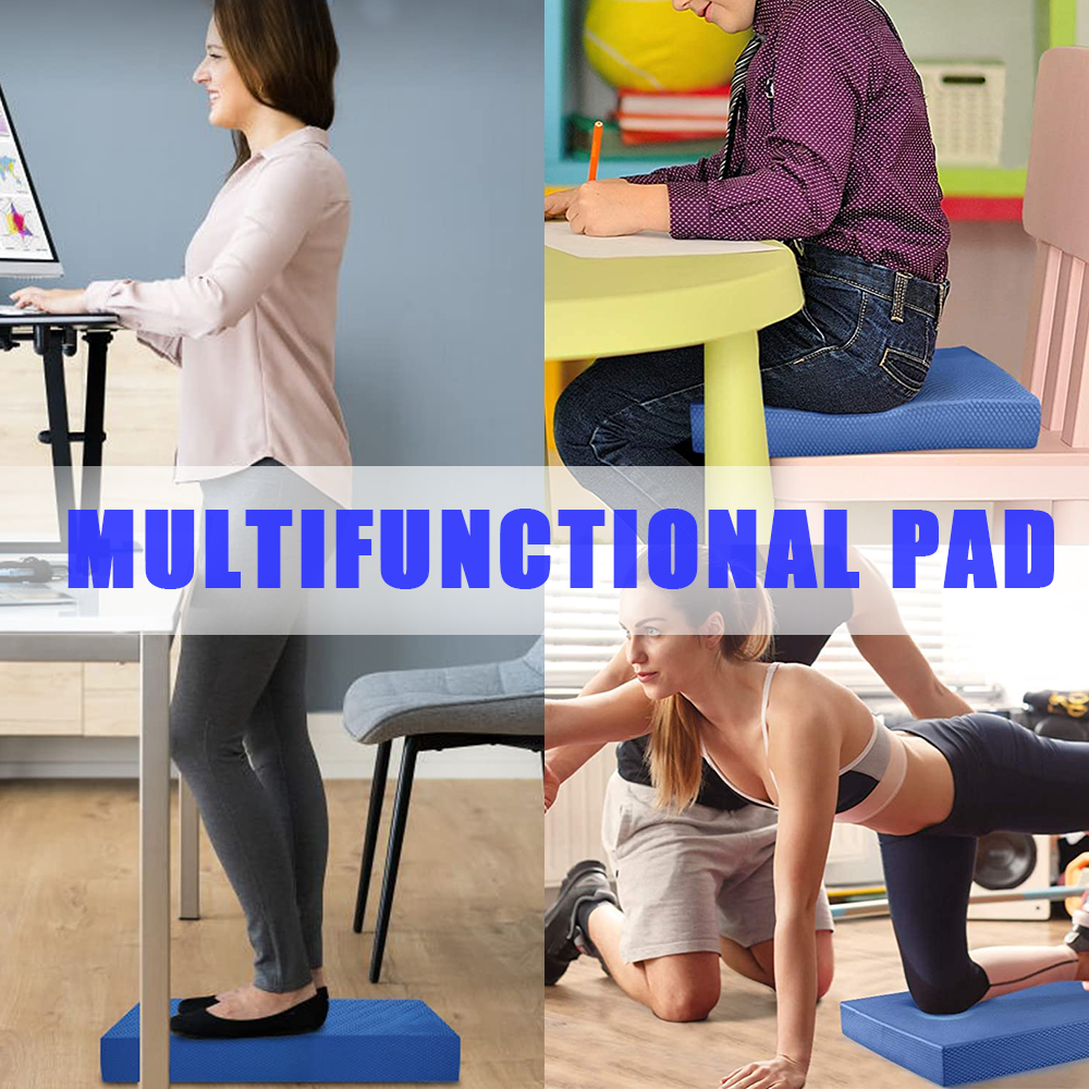 Balance Foam Pad Non-Slip Mat Exercise Soft pads for Fitness and Balance Strength Training Yoga Pilates Gym V985-BALANCEPAD