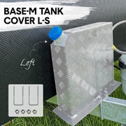 Alpen Outdoor Base Mount 2mm Thickness Aluminium Diesel Heater Fuel Tank Cover Left for 10L 15L Fuel Tank V985-BASEMTANKCOVERLS