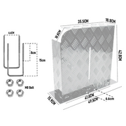 Alpen Outdoor Base Mount 2mm Thickness Aluminium Diesel Heater Fuel Tank Cover Left for 10L 15L Fuel Tank V985-BASEMTANKCOVERLS
