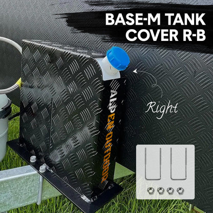 Alpen Outdoor Fuel Tank Cover Right Side Base Mount 2mm Thickness Aluminium Diesel Heater for 10L 15L Fuel V985-BASEMTANKCOVERRB