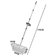 Beach Rake Stainless Steel Sand Flea Rake 140cm Long Detachable Handle and Shark Tooth Wide Sifter for Easy V985-BEACHRAKE