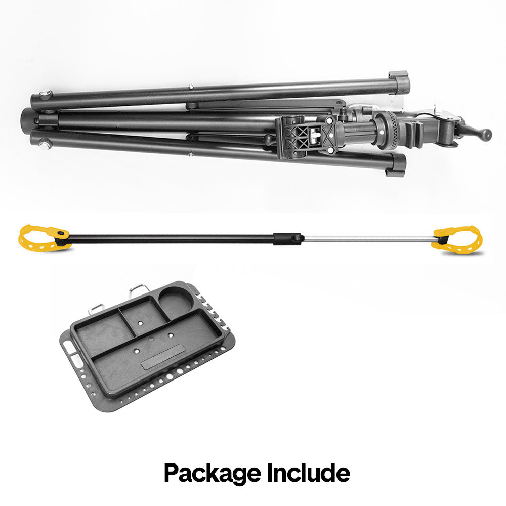 Bike Repair Rack 360 Rotating 40 to 63Inch Height Adjustable Home Bicycle Mechanic Stand Anti-Slip Foldable V985-BICYCLEREPAIRRACK