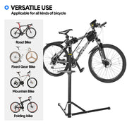 Bike Repair Rack 360 Rotating 40 to 63Inch Height Adjustable Home Bicycle Mechanic Stand Anti-Slip Foldable V985-BICYCLEREPAIRRACK