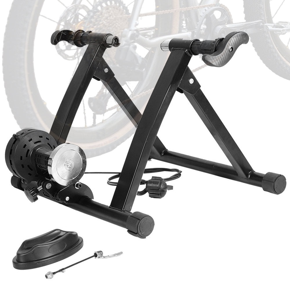 Portable Indoor Exercise Bike Trainer Stand Stationary Bicycle Training Stand Magnetic 6 Level Resistance For V985-BIKETRAINERSTAND