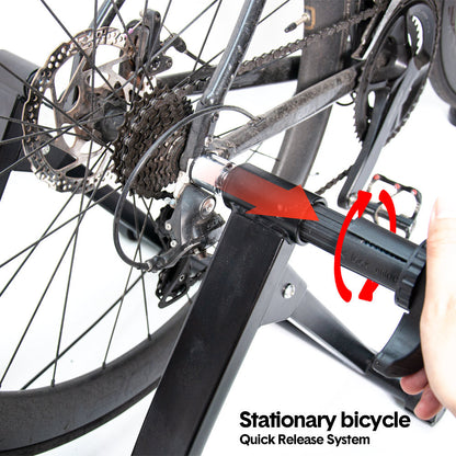 Portable Indoor Exercise Bike Trainer Stand Stationary Bicycle Training Stand Magnetic 6 Level Resistance For V985-BIKETRAINERSTAND