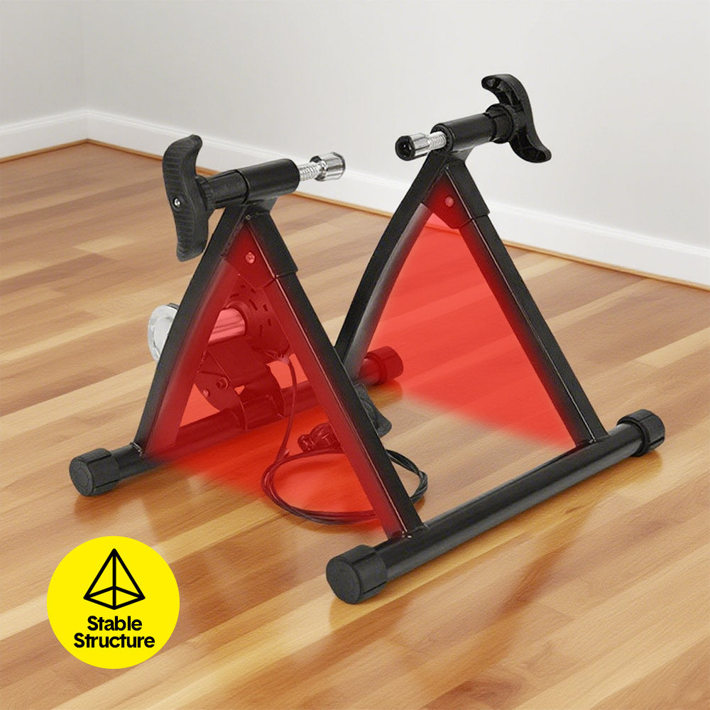 Portable Indoor Exercise Bike Trainer Stand Stationary Bicycle Training Stand Magnetic 6 Level Resistance For V985-BIKETRAINERSTAND