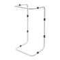 Blanket Lifter Bar 62-82cm Height Adjustable Feet Tent Steel Bed Cradle Max Load 136kg with 4 Clips for Feet V985-BLANKETLIFTERBAR