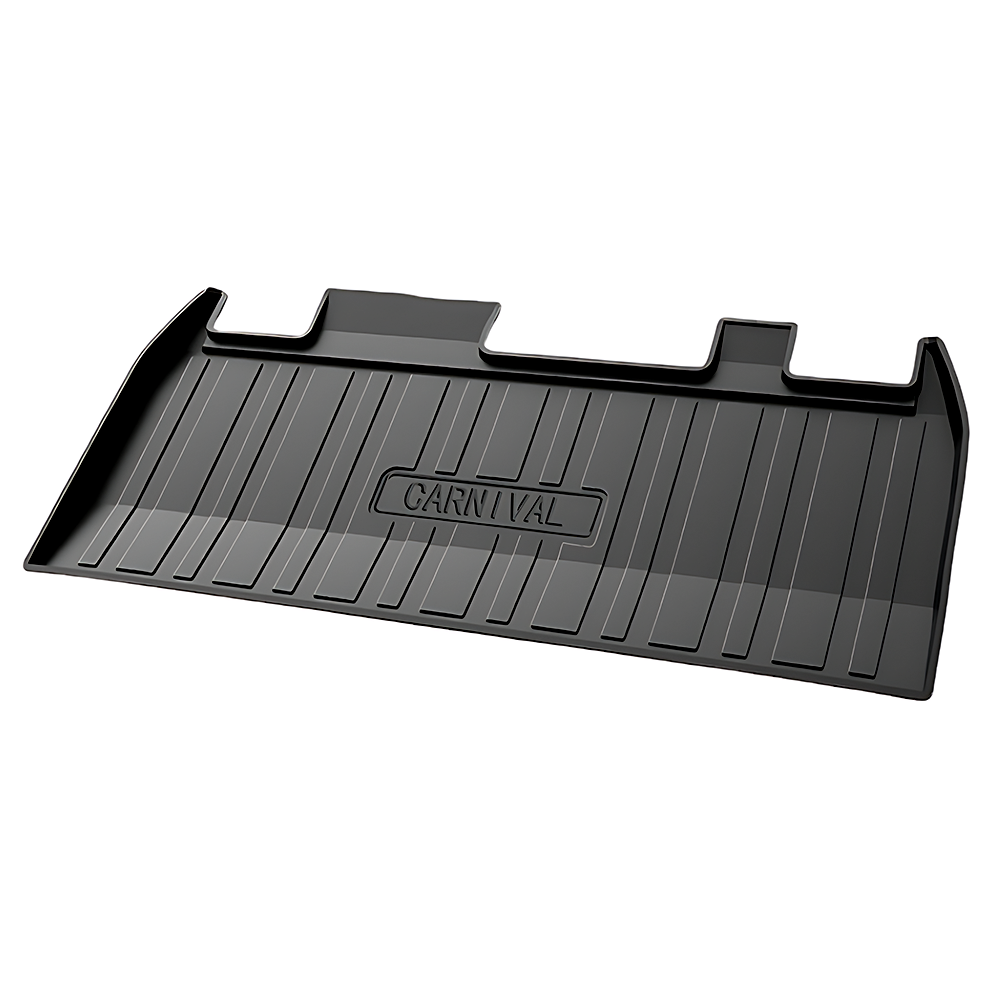 Cargo Mat Kia Carnival 2021-2023 Boot Liner Frunk Mat TPE Cargo Liner All Weather TPE Mat Accessories Rear V985-BOOTLINERFORKIA