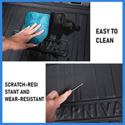 Cargo Mat Kia Carnival 2021-2023 Boot Liner Frunk Mat TPE Cargo Liner All Weather TPE Mat Accessories Rear V985-BOOTLINERFORKIA