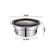 Portable Multifunctional Charcoal Barbecue Grill 13 Inch Stainless Steel BBQ Camping Grill Stove Tabletop V985-CAMPINGGRILLSTOVE