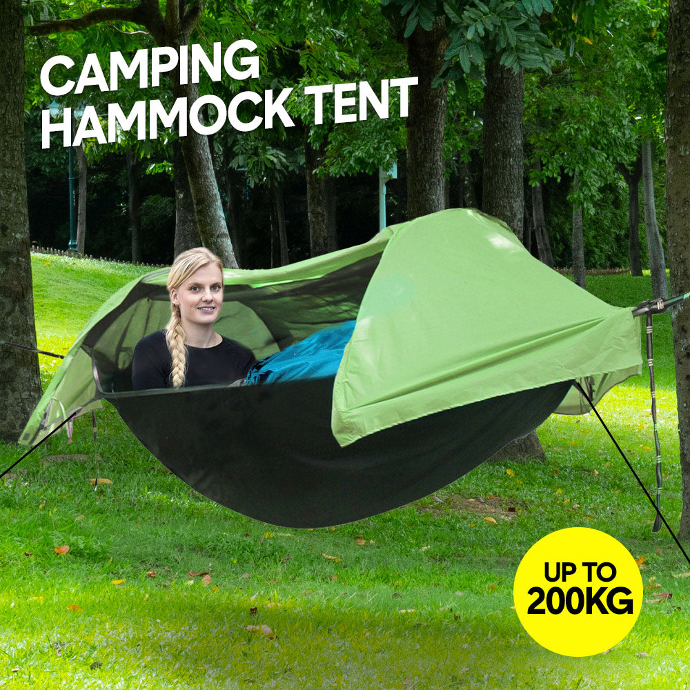 Hammock Tent Outdoor Double Portable Multi-Functional Waterproof Hammock Parachute Camping Hanging Bed V985-CAMPINGHAMMOCKTENT