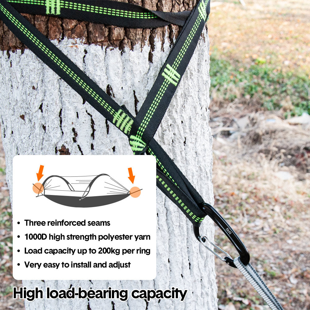 Hammock Tent Outdoor Double Portable Multi-Functional Waterproof Hammock Parachute Camping Hanging Bed V985-CAMPINGHAMMOCKTENT