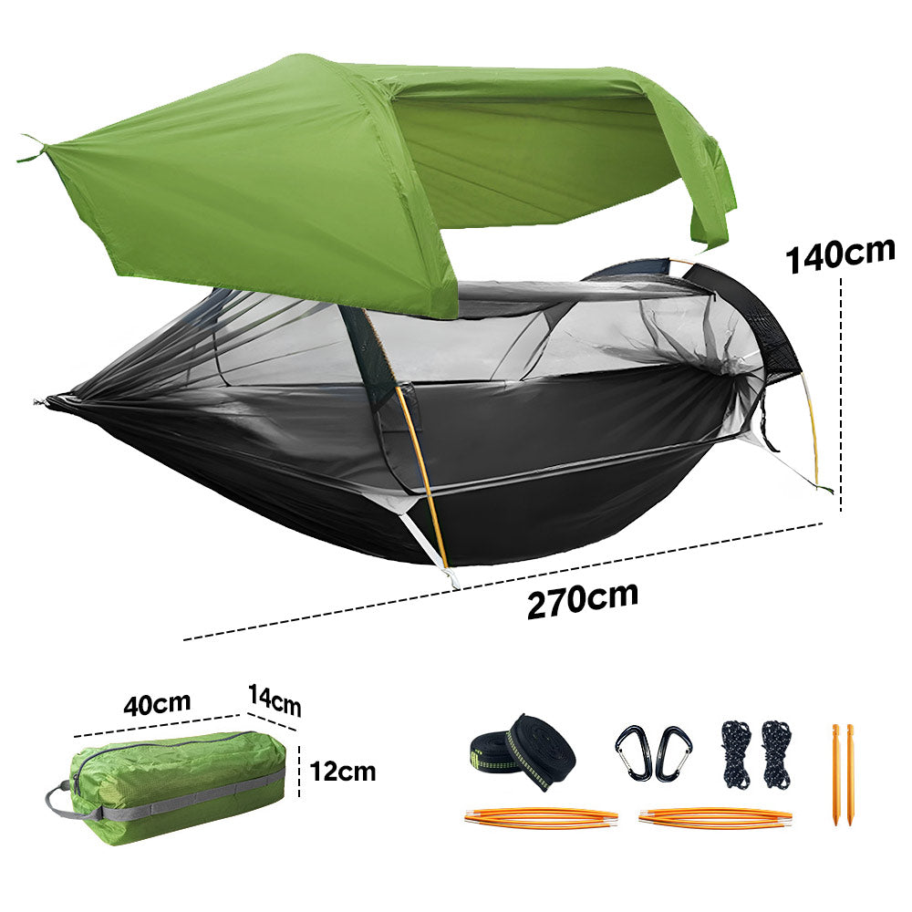 Hammock Tent Outdoor Double Portable Multi-Functional Waterproof Hammock Parachute Camping Hanging Bed V985-CAMPINGHAMMOCKTENT