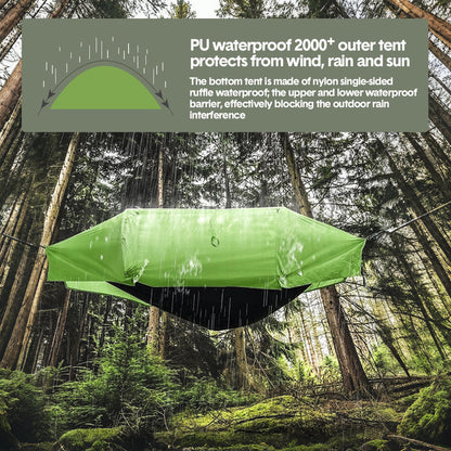 Hammock Tent Outdoor Double Portable Multi-Functional Waterproof Hammock Parachute Camping Hanging Bed V985-CAMPINGHAMMOCKTENT