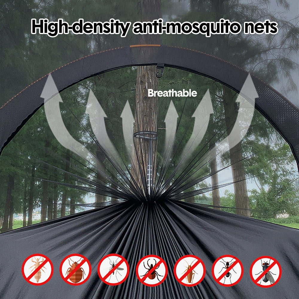 Hammock Tent Outdoor Double Portable Multi-Functional Waterproof Hammock Parachute Camping Hanging Bed V985-CAMPINGHAMMOCKTENT